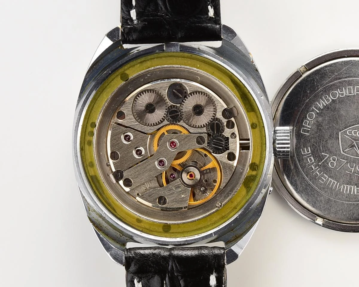 Slava Soviet mechanical vintage watch