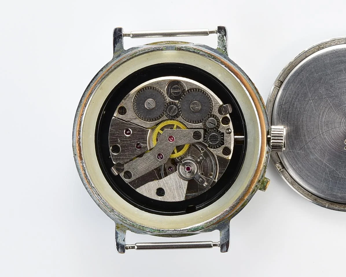 Vintage Slava Soviet mechanical watch