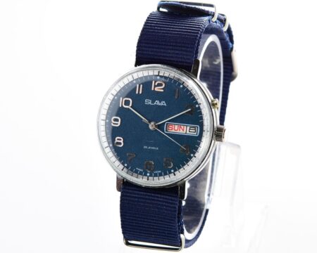 Slava soviet mechanical vintage watch