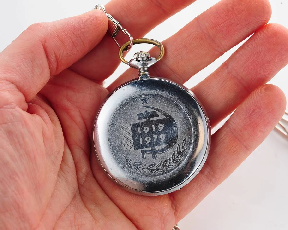 Rare: 1979 anniversary mechanical Molnija - 60 years of Bashkirian Autonomous Soviet Socialist Republic