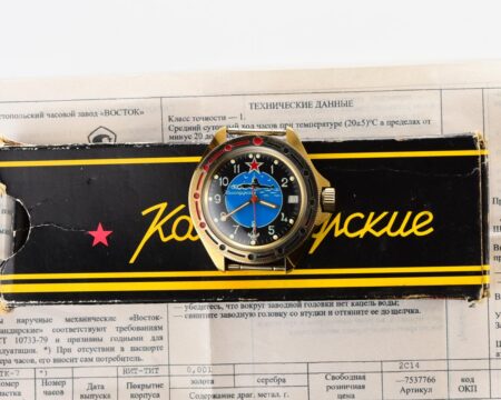 TIME CAPSULE: Vostok Komandirskie mechanical watch – new old stock(NOS)!
