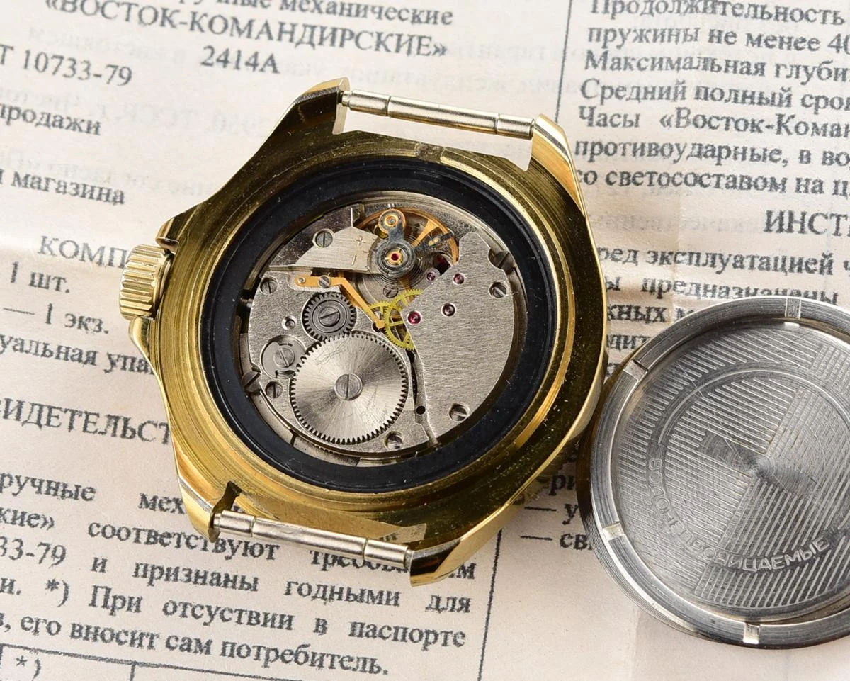 TIME CAPSULE: Vostok Komandirskie mechanical watch – New Old Stock (NOS)!
