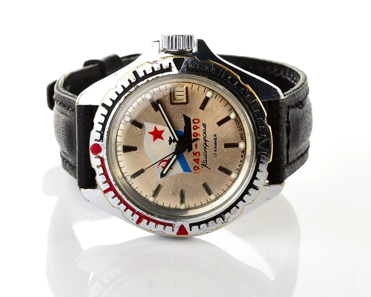 Rare version! Vostok Komandirskie - "Zakaz MO CCCP" series watch!