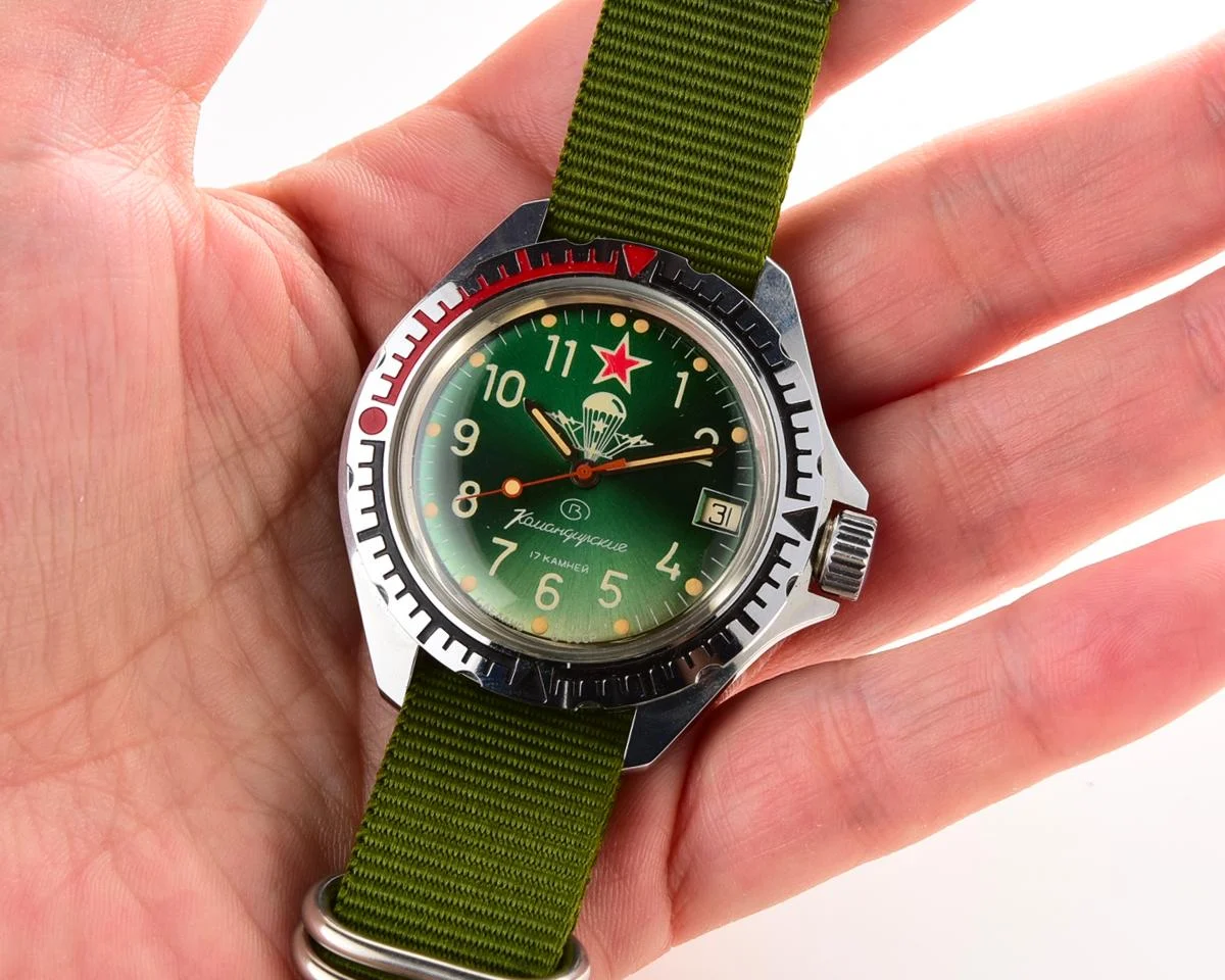 TIME CAPSULE: Vostok Komandirskie Parachute – mechanical watch – New Old Stock (NOS)!