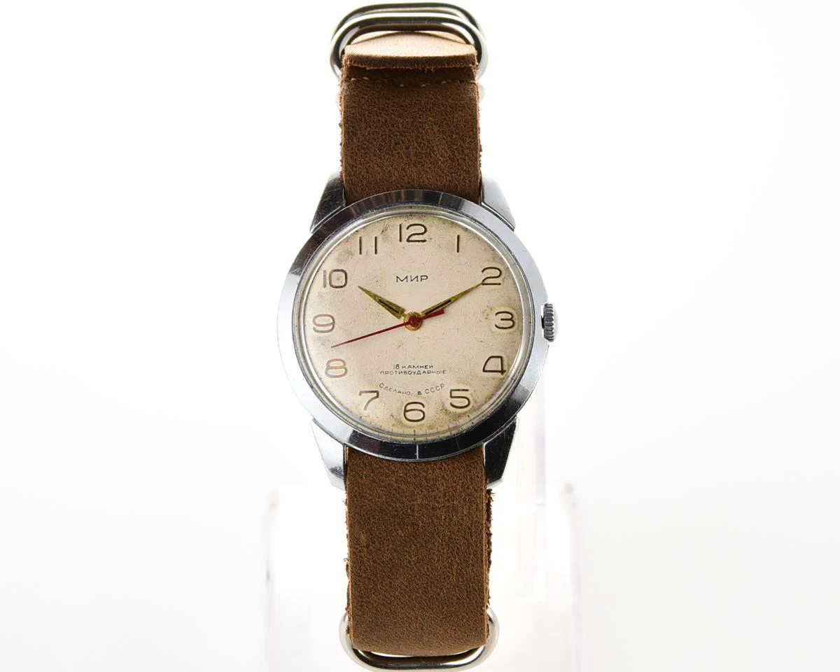 Vintage Soviet Mir mechanical watch