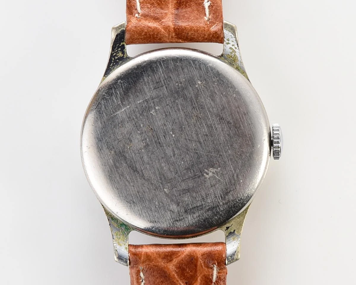 Excellent Soviet Pobeda watch with bronze dial, 4th quarter of 1958