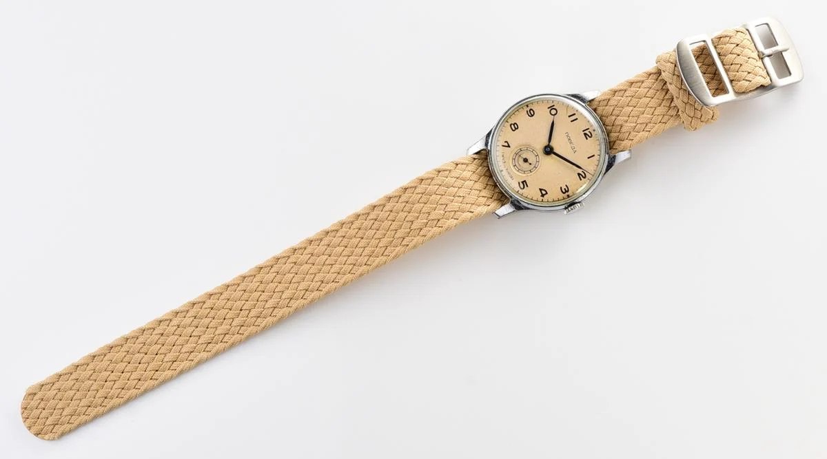Vintage Soviet mechanical Pobeda wrist watch, 1st quarter 1951