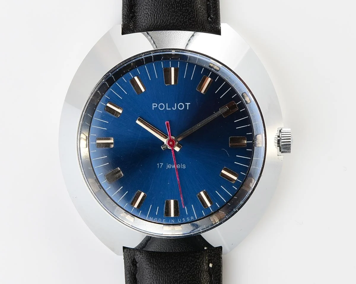 Soviet Poljot mechanical wrist watch