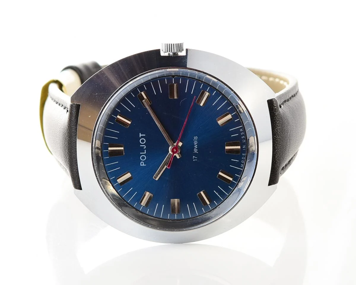 Soviet Poljot mechanical wrist watch