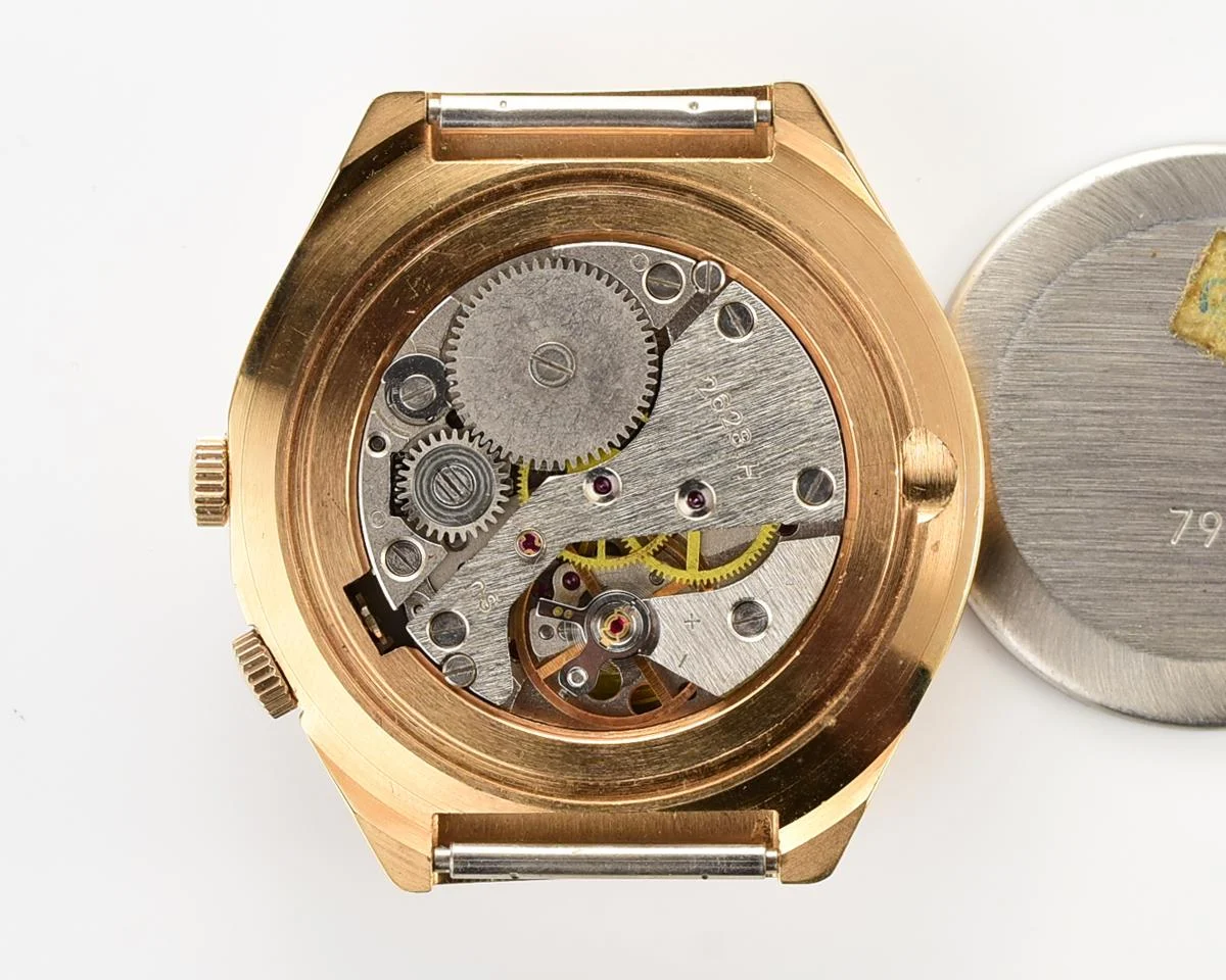 TIME CAPSULE: Vintage Soviet Raketa gold-plated perpetual calendar watch - New Old Stock (NOS)!