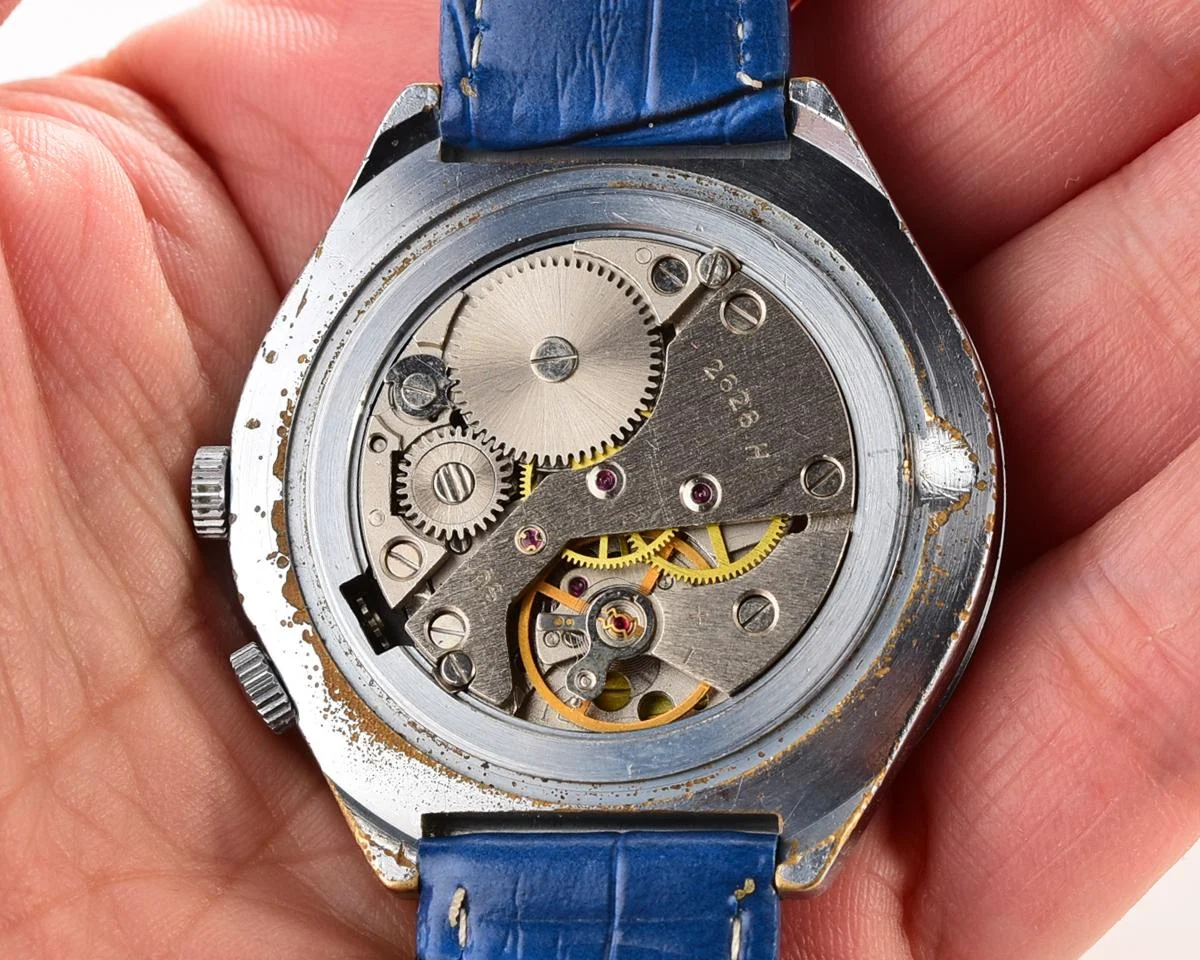 Soviet Raketa perpetual calendar watch