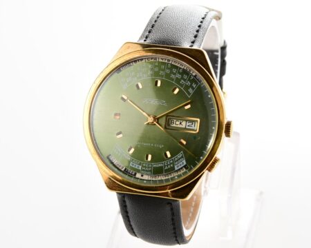 Soviet RAKETA perpetual calendar mechanical watch