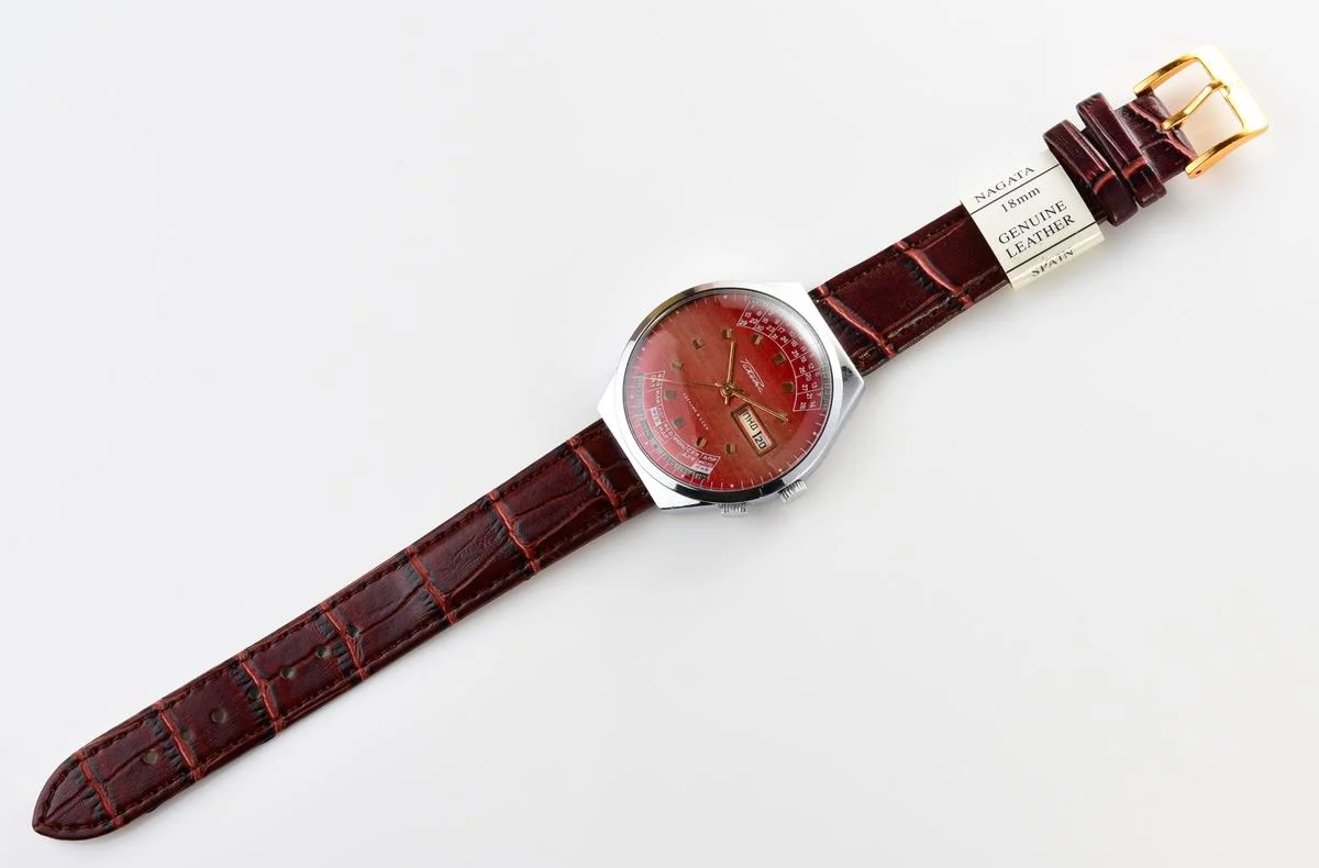 Soviet Raketa perpetual calendar mechanical watch