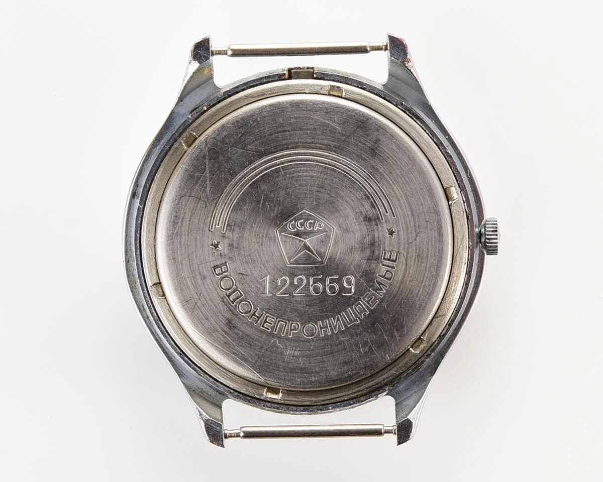 Soviet quartz Slava "Sport" with pulse scale!