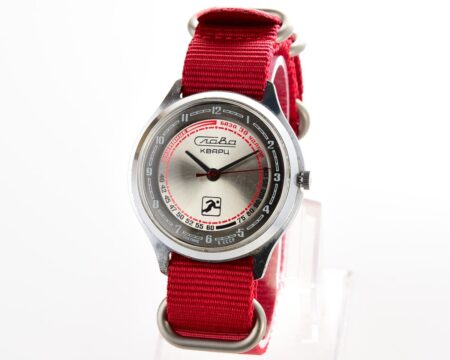 Automatic soviet quartz SLAVA "Sport" with pulse scale!