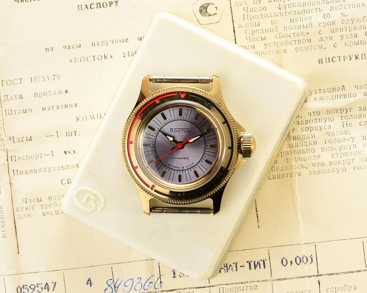 TIME CAPSULE: Vostok Commander’s Junior mechanical watch – New Old Stock (NOS)!