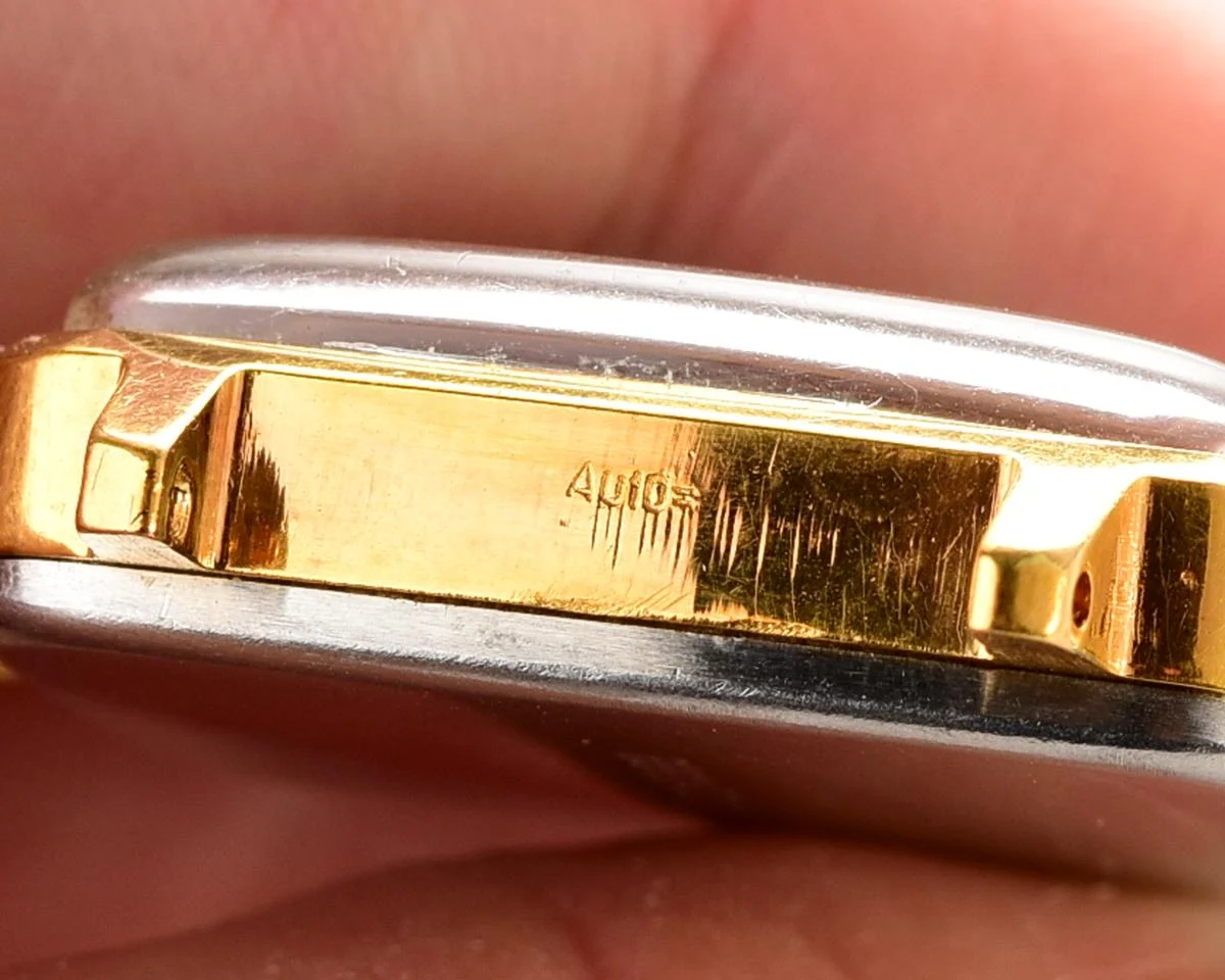 Vintage mechanical Zaria gold-plated watch