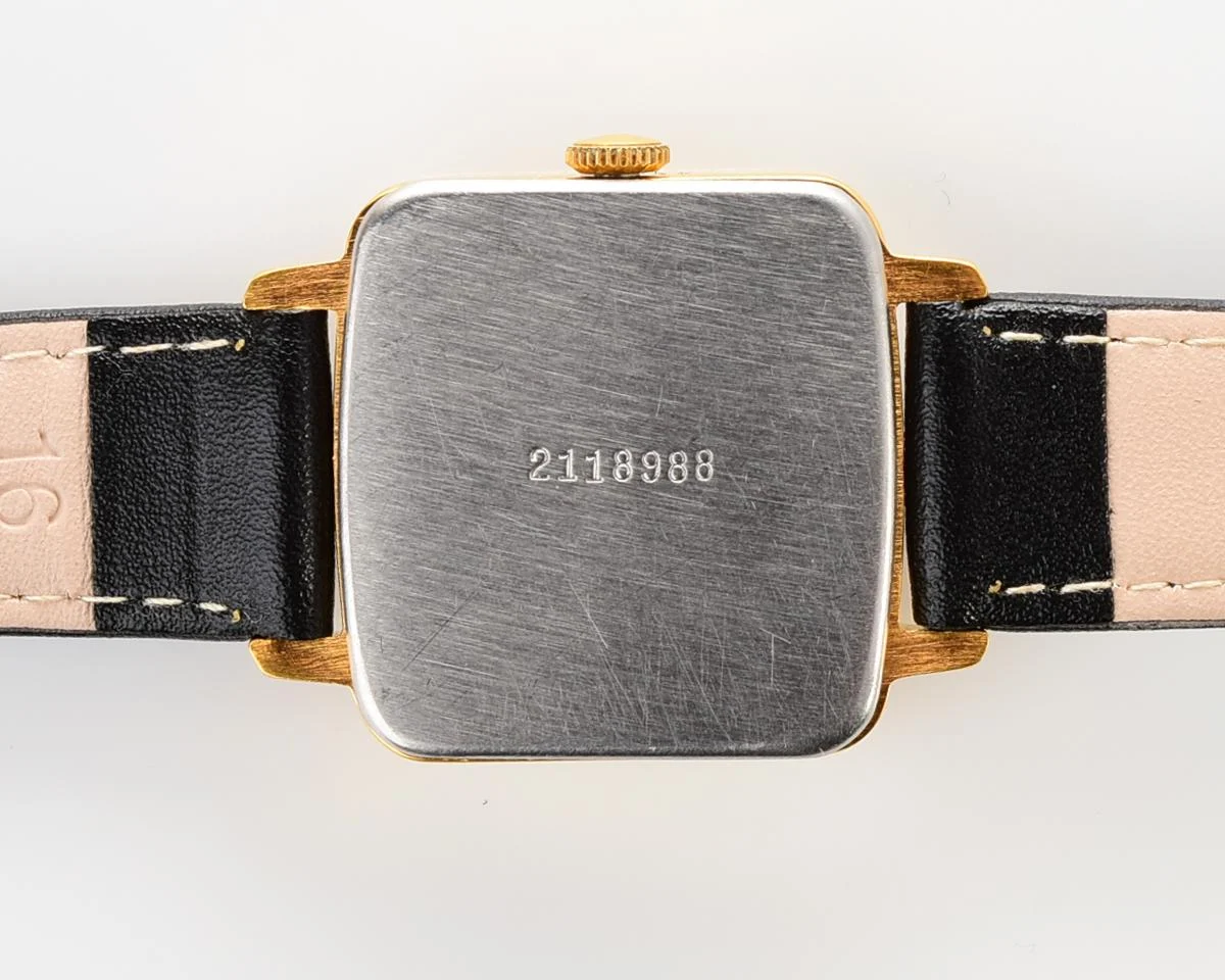 Vintage mechanical Zaria gold-plated watch