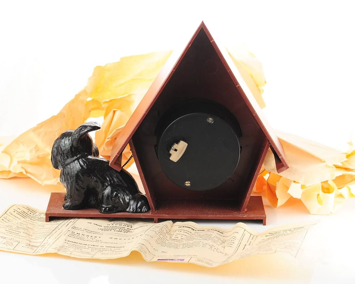 TIME CAPSULE: Molnija table clock (NOS) - 9 days power reserve!