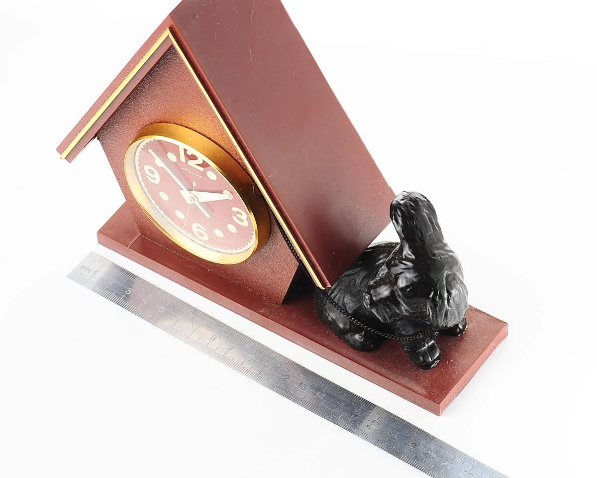 TIME CAPSULE: Molnija table clock (NOS) - 9 days power reserve!
