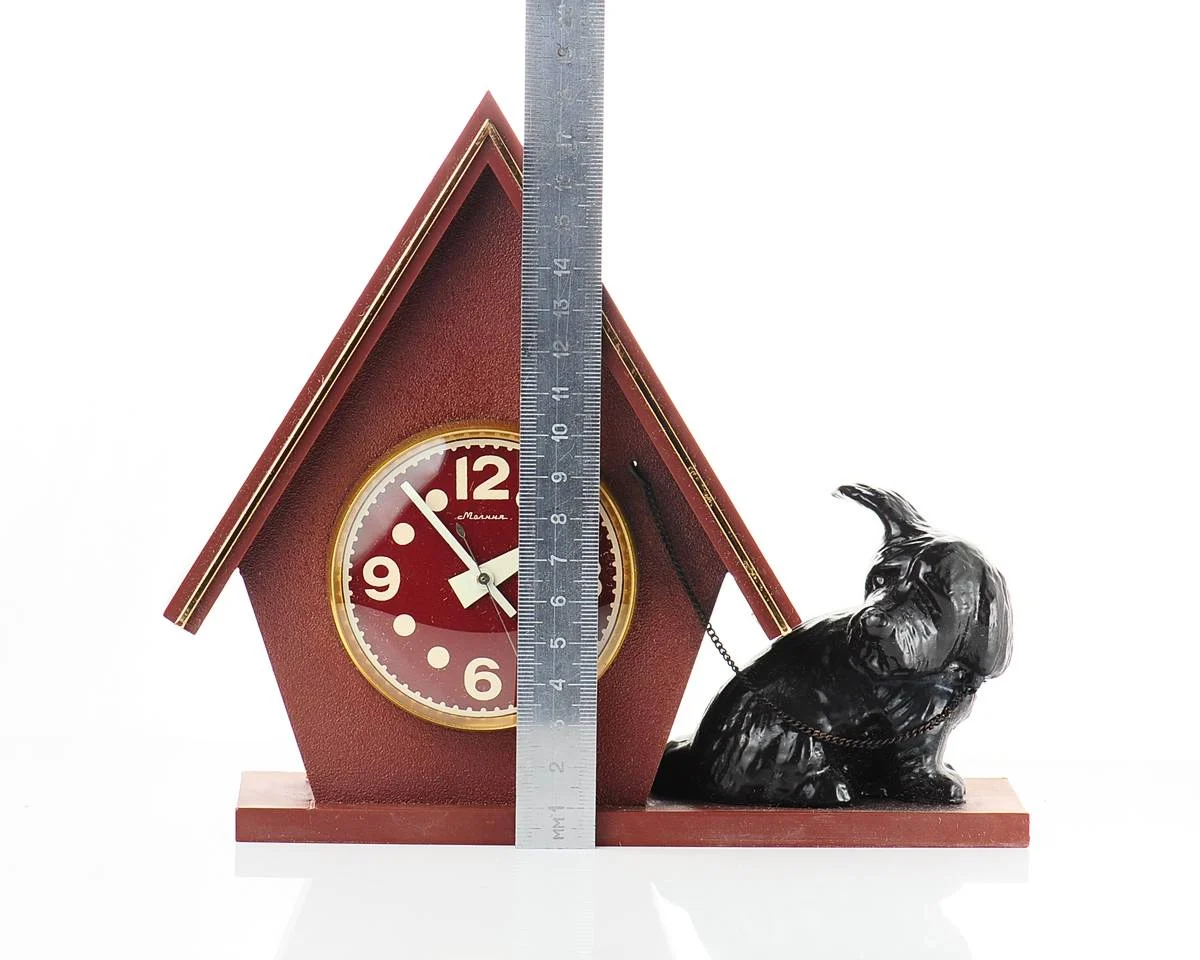TIME CAPSULE: Molnija table clock (NOS) - 9 days power reserve!
