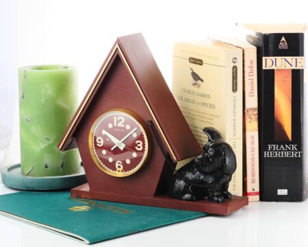 TIME CAPSULE: Molnija table clock (NOS) - 9 days power reserve!