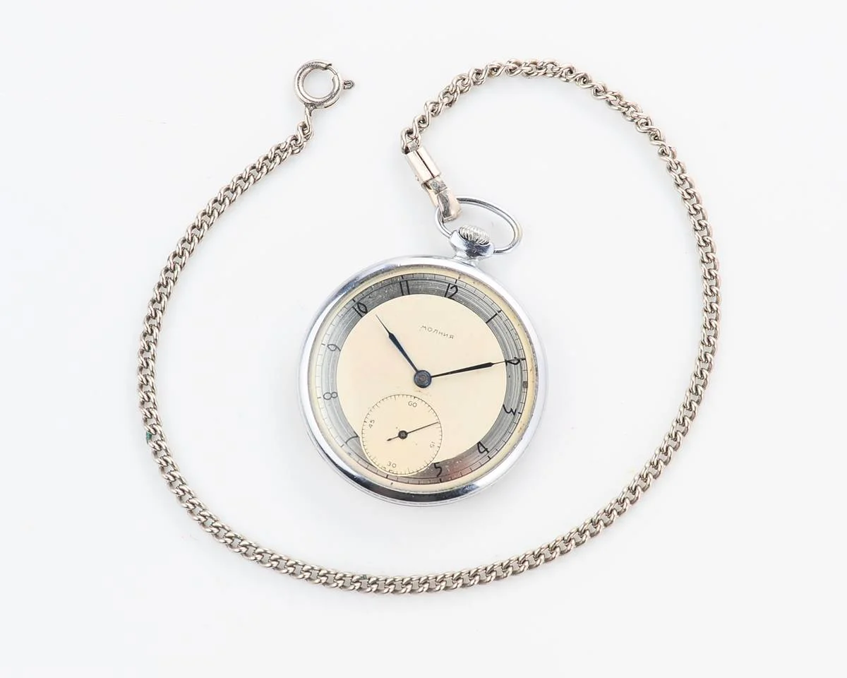 watch Molnija open face 1-49 10464-0072