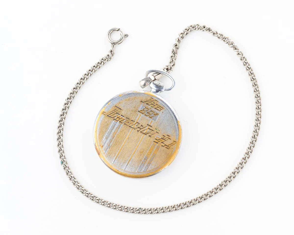 Molnija open face vintage Soviet pocket watch, 1st quarter of 1949!