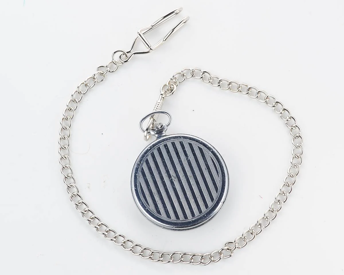 Molnija open face vintage Soviet pocket watch, export version