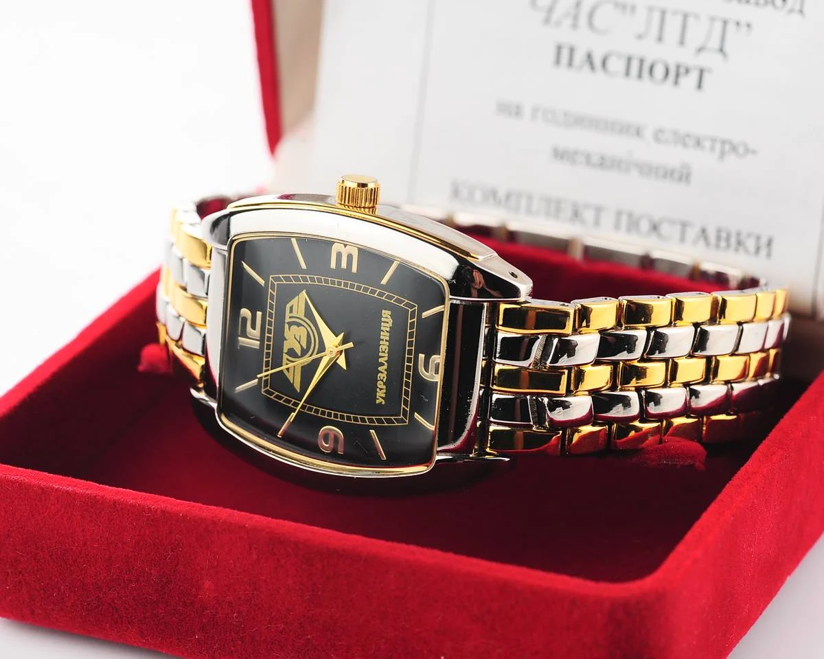 Ukrainian made Chas LTD watch - from general director of 🇺🇦UkrZaliznytsia