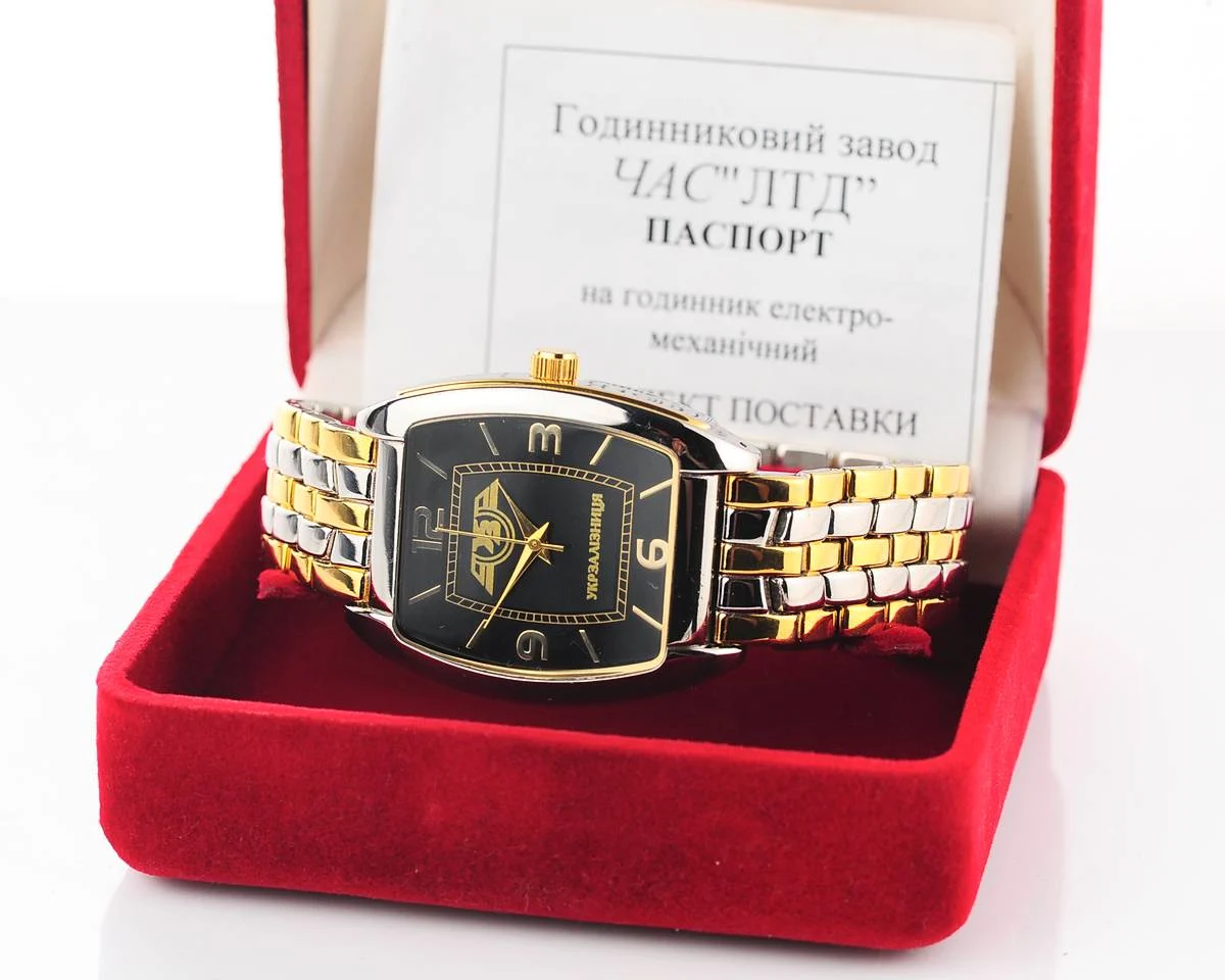 Ukrainian made Chas LTD watch - from general director of 🇺🇦UkrZaliznytsia