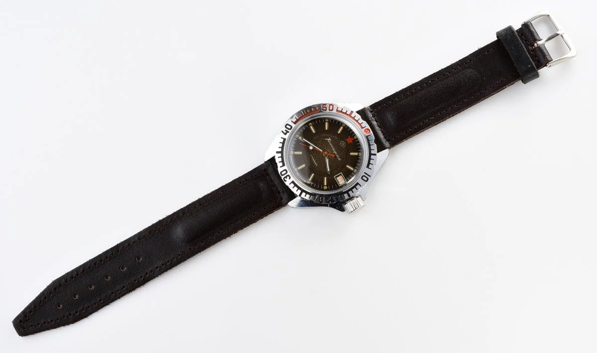 Vostok Komandirskie "Zakaz MO CCCP" limited series watch - rare duo-tone dial!