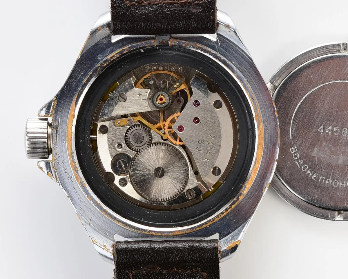 Vostok Komandirskie "Zakaz MO CCCP" limited series watch - rare duo-tone dial!
