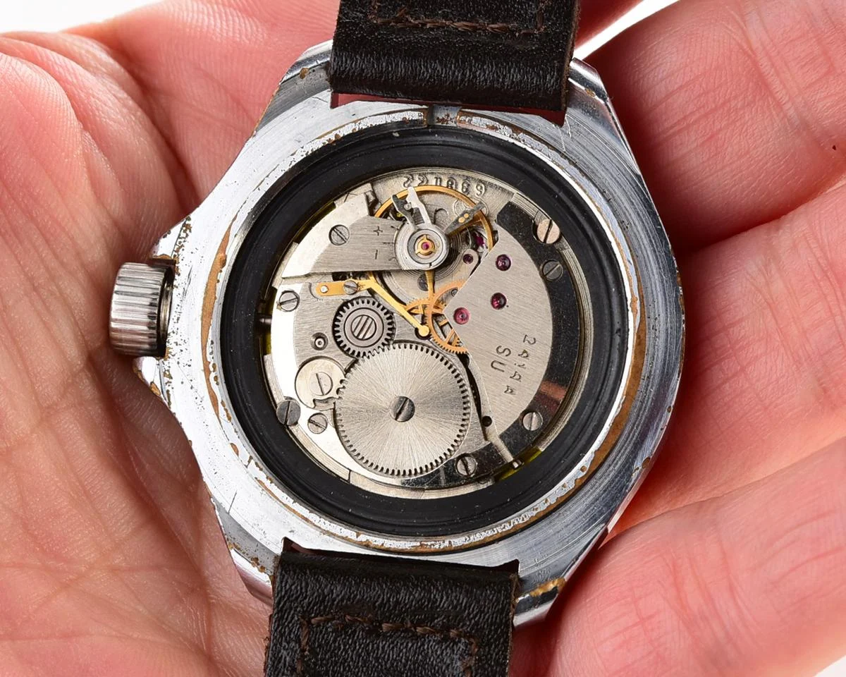 Vostok Komandirskie "Zakaz MO CCCP" limited series watch - rare duo-tone dial!