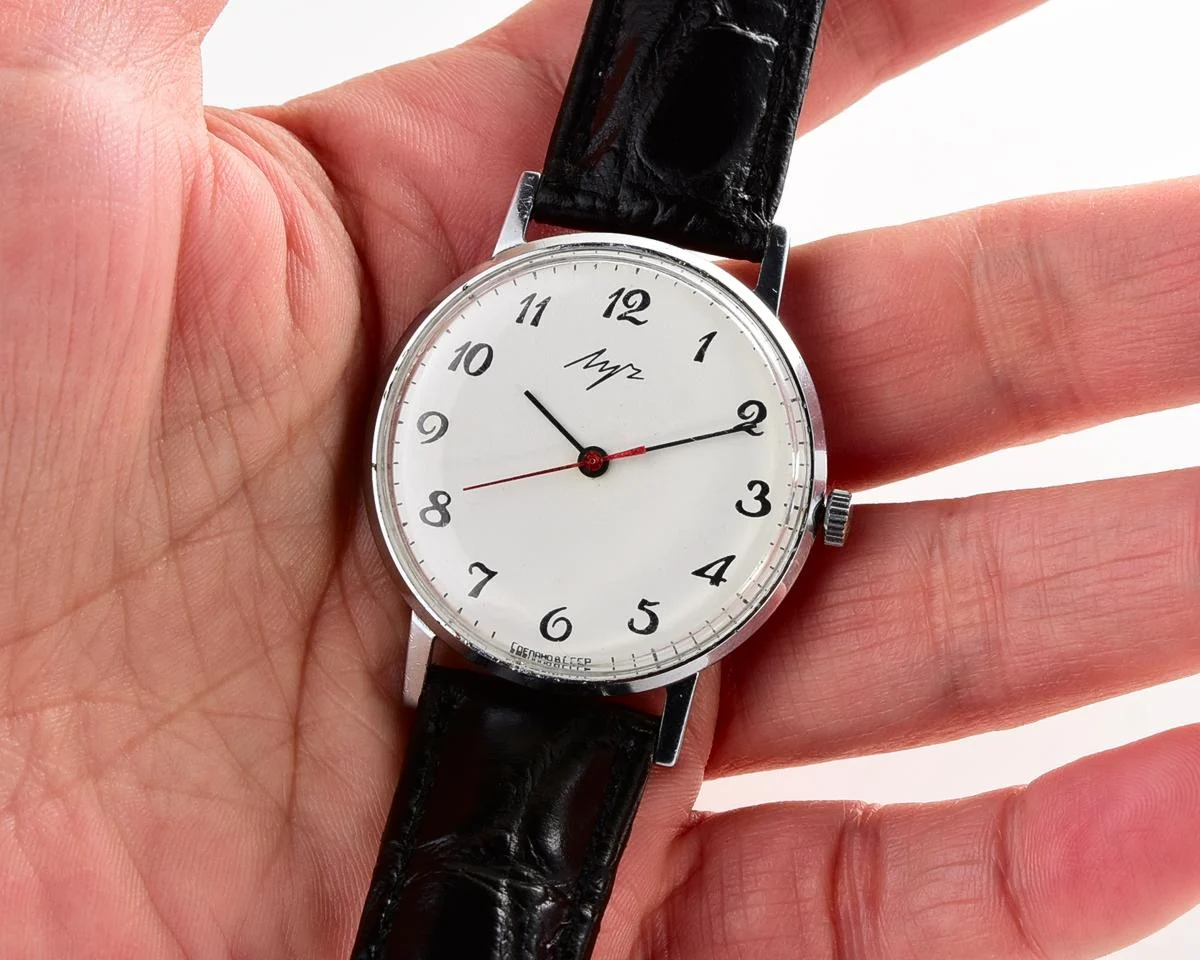 Soviet vintage wristwatch Luch