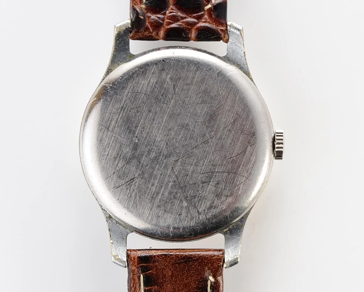 Vintage Soviet mechanical Pobeda wrist watch, PChZ, 2nd quarter of 1957