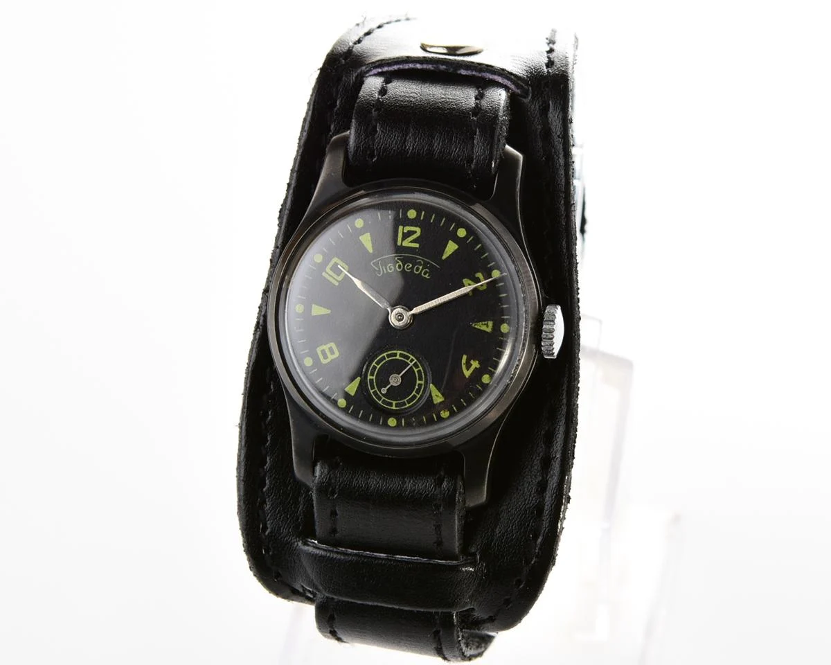 Vintage Soviet mechanical Pobeda wrist watch, PChZ