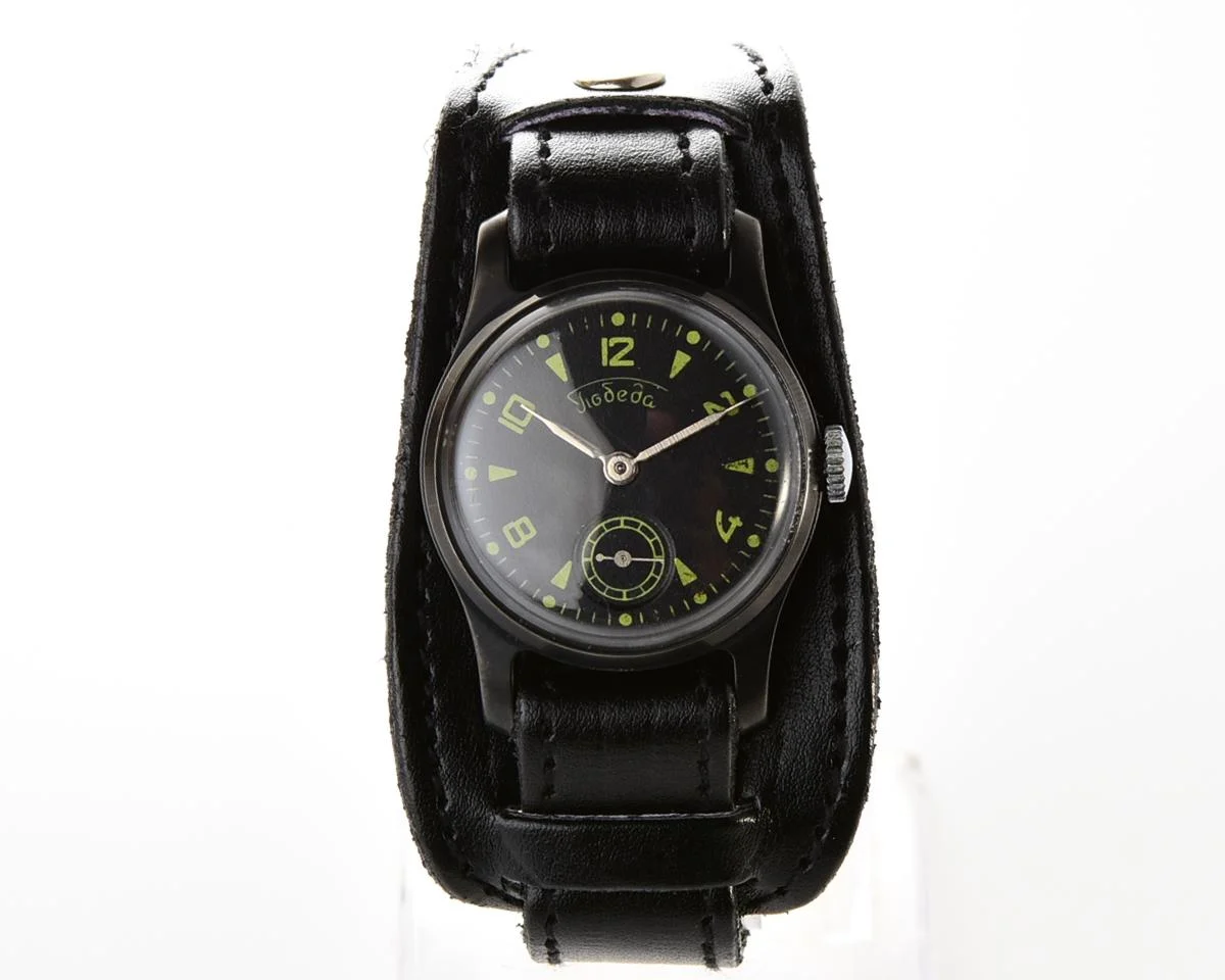 Vintage Soviet mechanical Pobeda wrist watch, PChZ