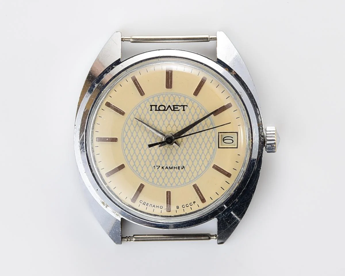 Soviet Poljot mechanical wrist watch
