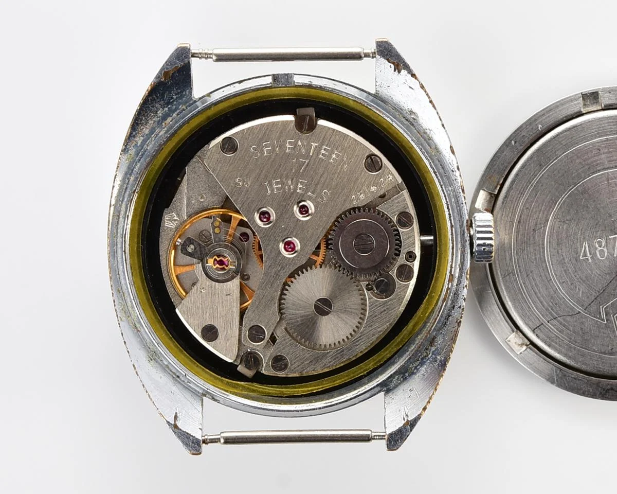 Soviet Poljot mechanical wrist watch