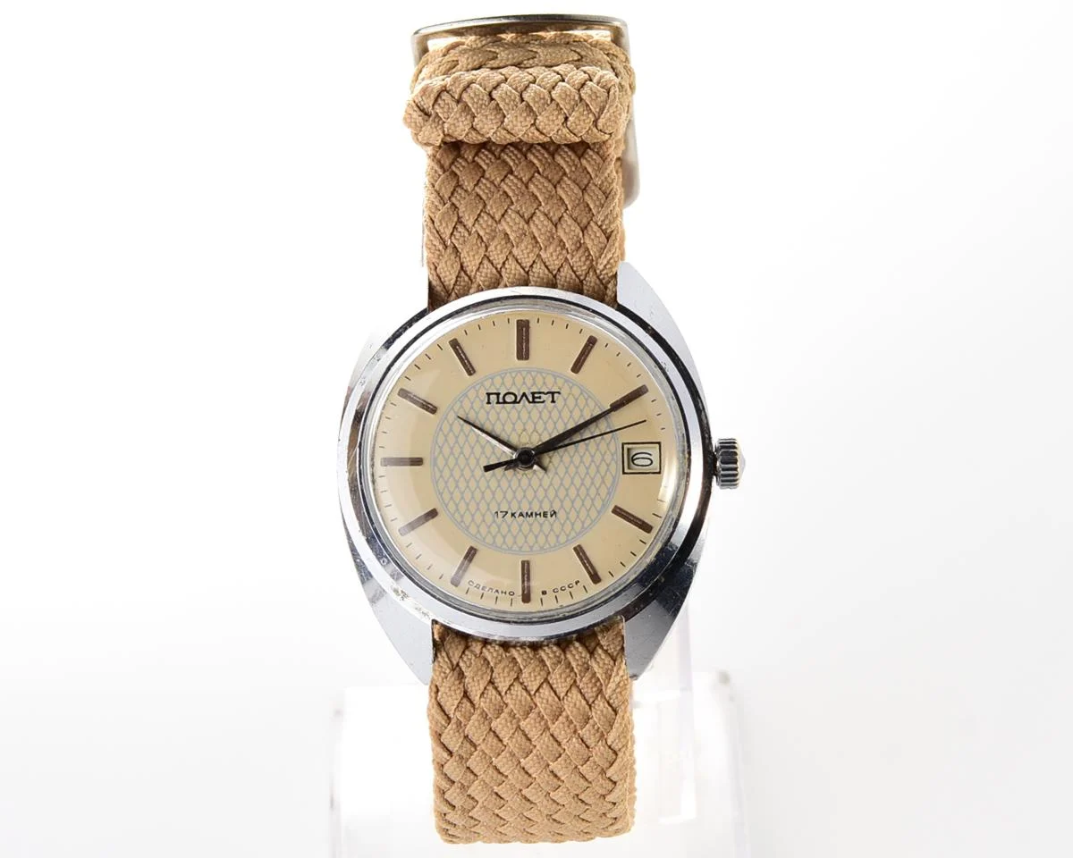 Soviet Poljot mechanical wrist watch