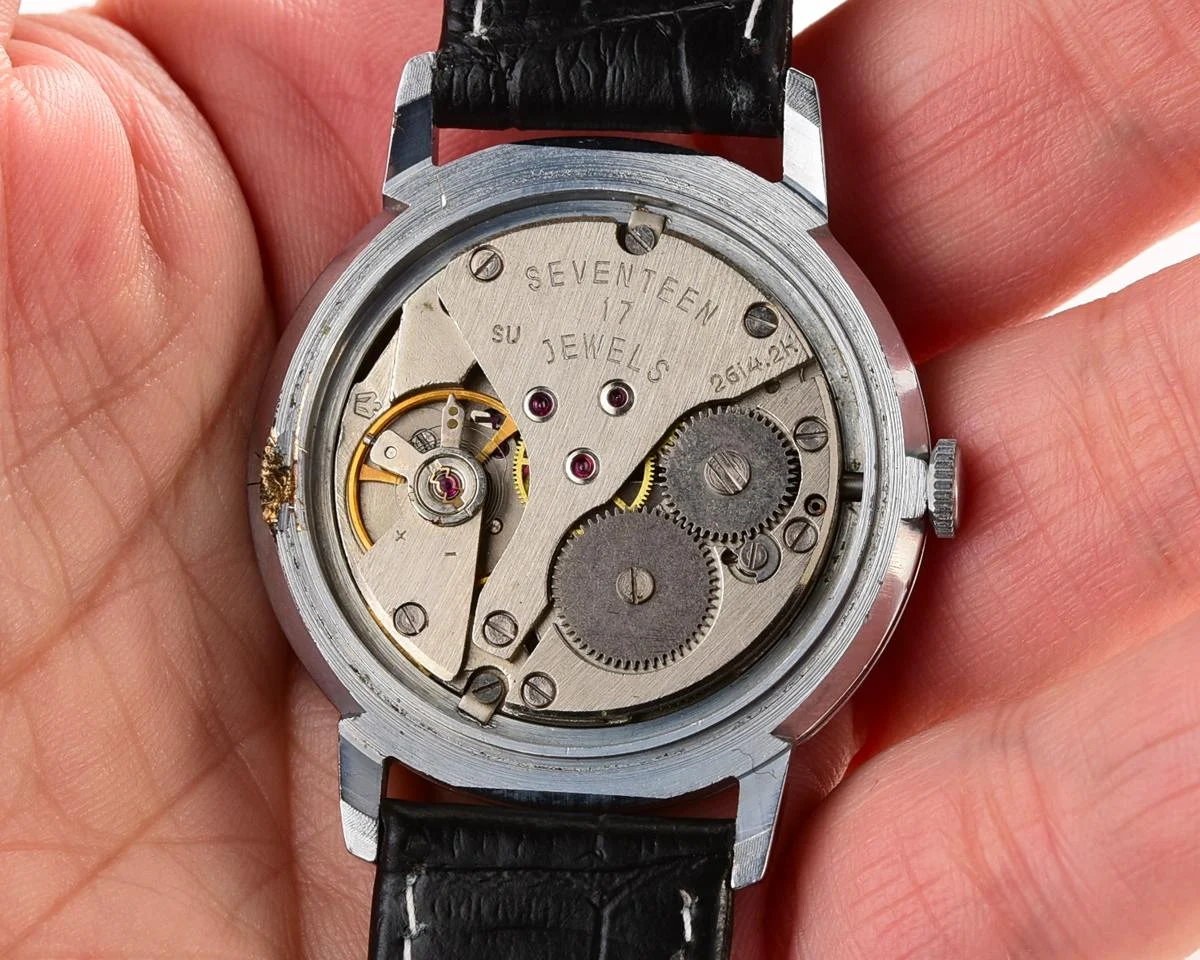 Soviet vintage Poljot mechanical watch