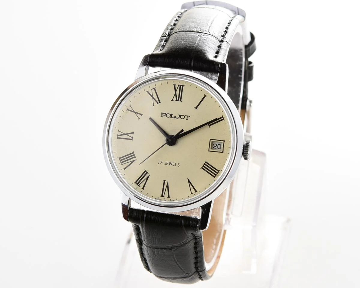 Soviet vintage Poljot mechanical watch
