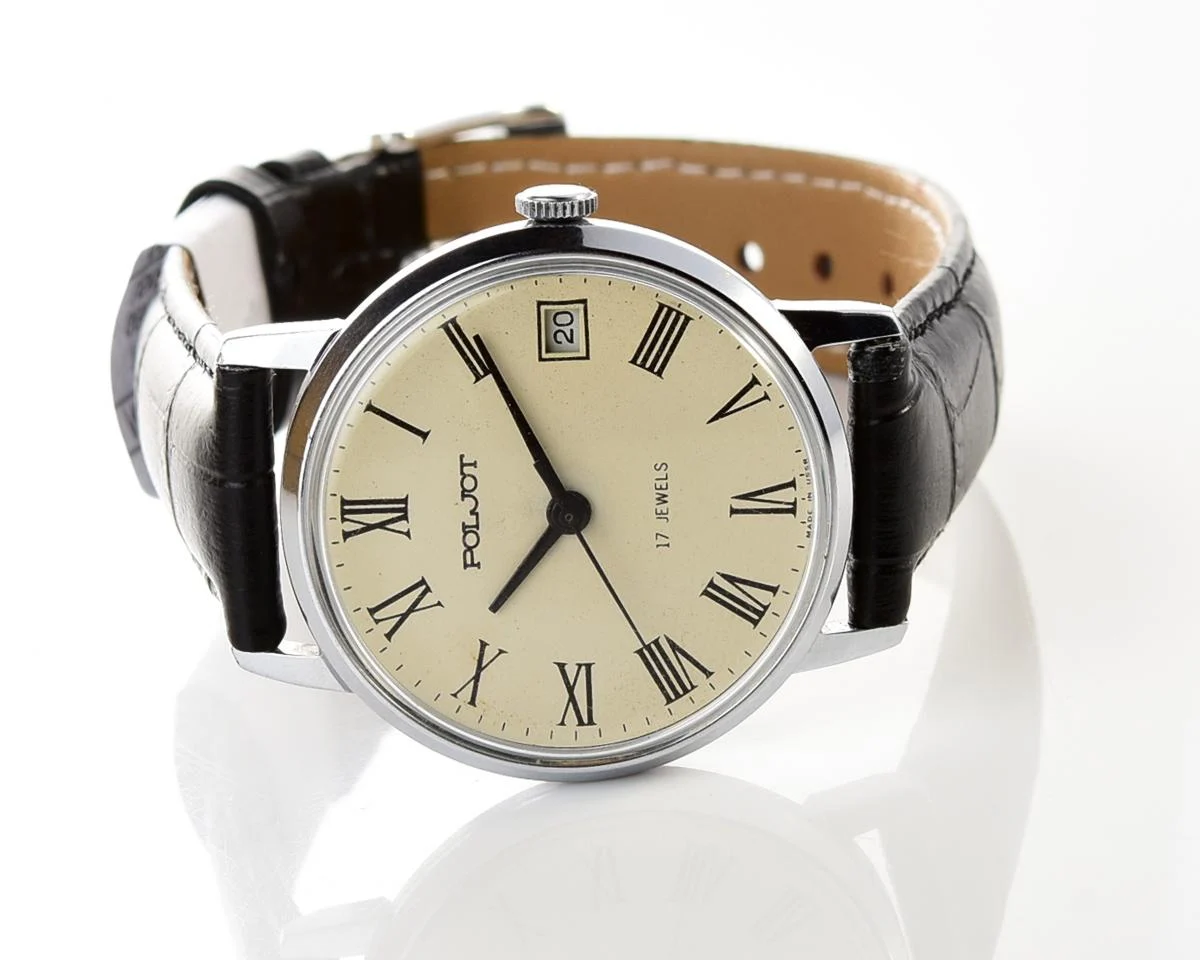 Soviet vintage Poljot mechanical watch