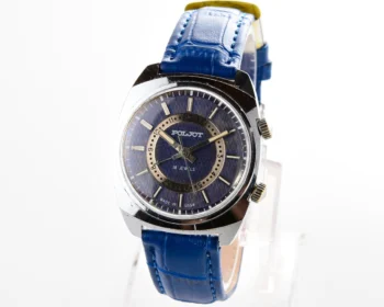 Soviet Poljot mechanical watch with alarm clock function!