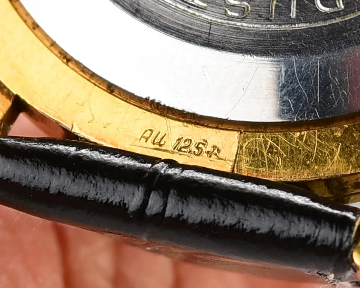Beautiful vintage mechanical Poljot, gold-plated