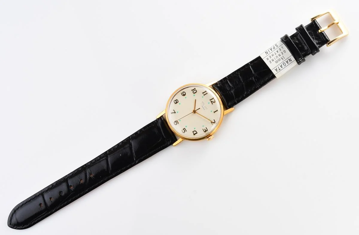 Beautiful vintage mechanical Poljot, gold-plated