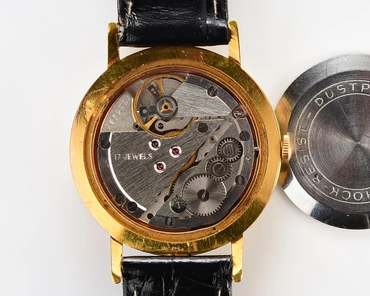 Beautiful vintage mechanical Poljot, gold-plated