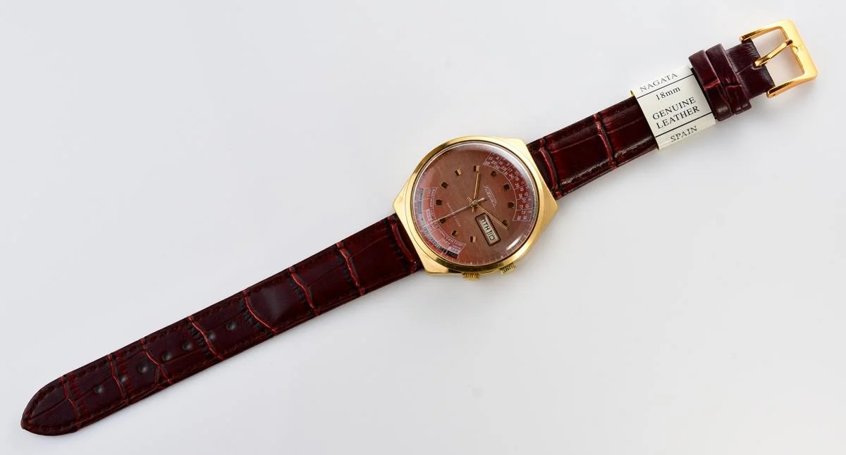 Soviet Raketa perpetual calendar mechanical watch