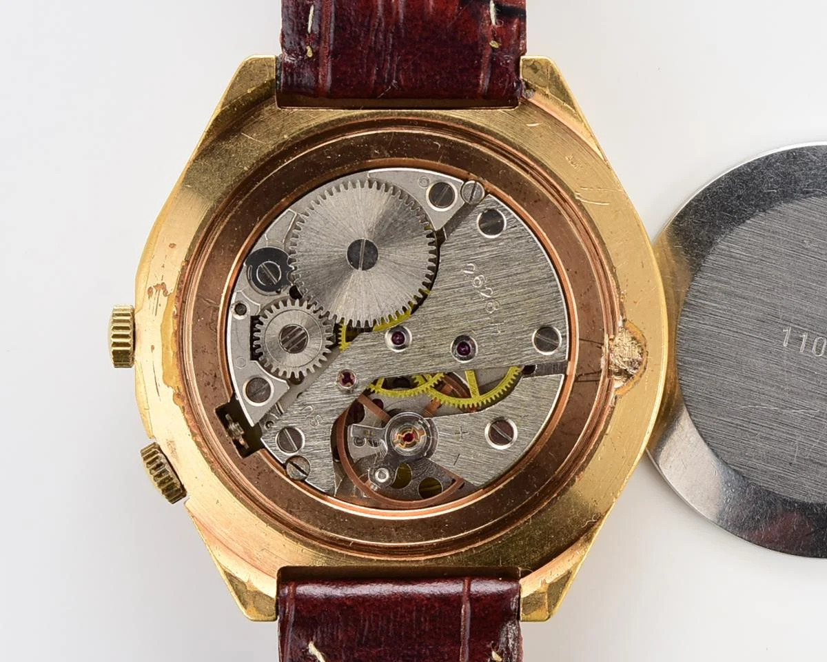 Soviet Raketa perpetual calendar mechanical watch